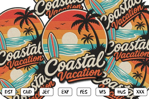 Coastal Vacation Embroidery Review