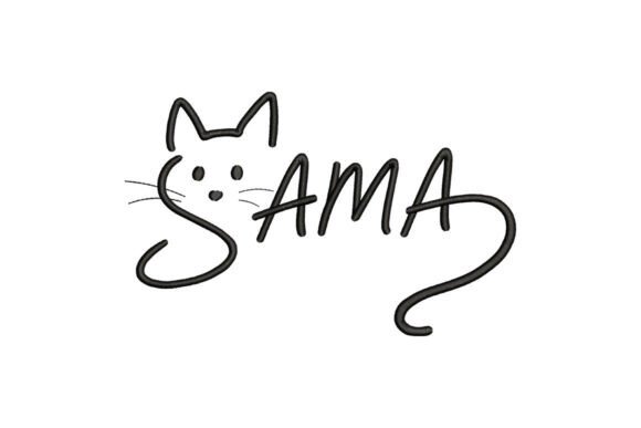 Cute Cat Mama Embroidery Design Review