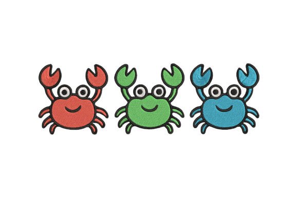 Cute Crab Embroidery Design Review