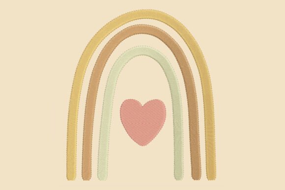 Dreamy Boho Rainbow Embroidery Design Review