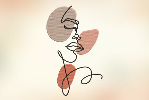 Female Portrait Embroidery Design Review