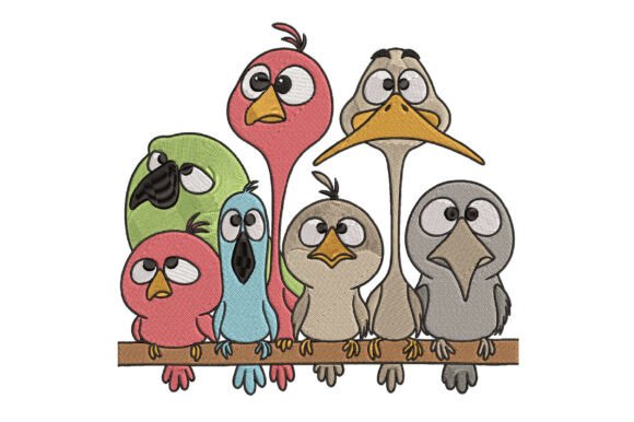 Funny Birds Embroidery Design Review