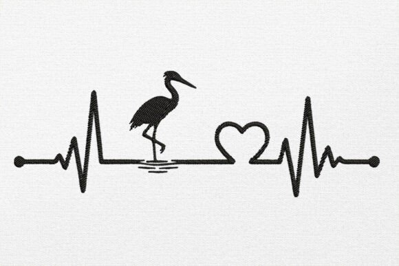 Heartbeat Embroidery Animal Design Review
