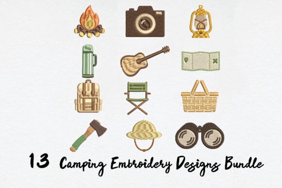 Mini Camping Embroidery Bundle Review