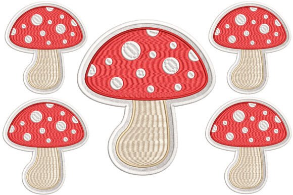 Mushroom Patches Embroidery Design Review