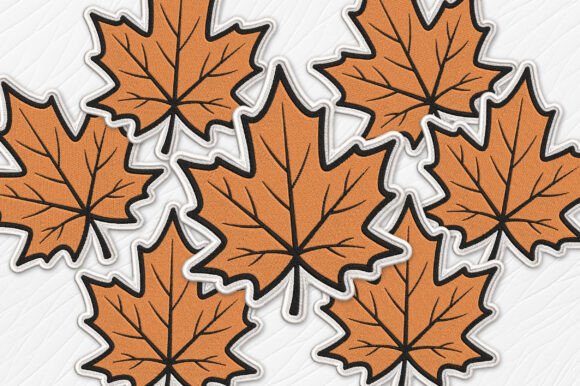 Review: Autumn Foliage Patches Embroidery Design