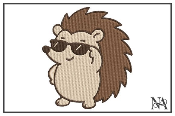 Review: Cool Hedgehog Sunglasses Embroidery Design