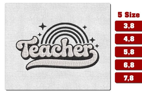 Reviewing the Retro Teacher Rainbow Design
